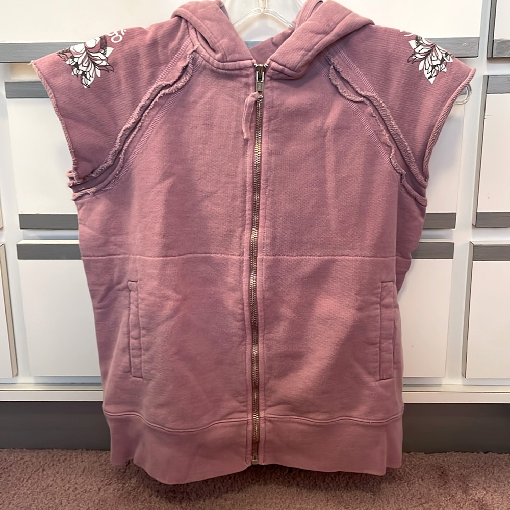 Joie Short Sleeve Zip Up